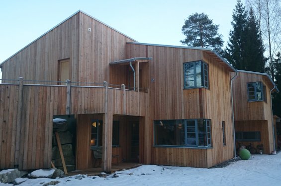 Koka karkasa māja Oslo