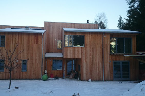 Koka karkasa māja Oslo