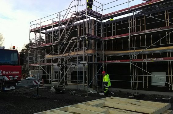 Koka karkasa māja Sollentūnā Koka karkasa māja Sollentūnā