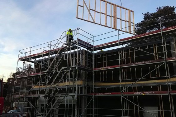 Koka karkasa māja Sollentūnā Koka karkasa māja Sollentūnā