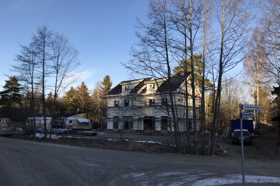 Koka karkasa māja Sollentūnā Koka karkasa māja Sollentūnā