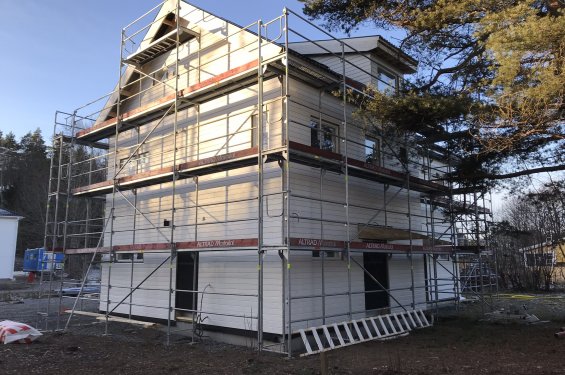 Koka karkasa māja Sollentūnā Koka karkasa māja Sollentūnā