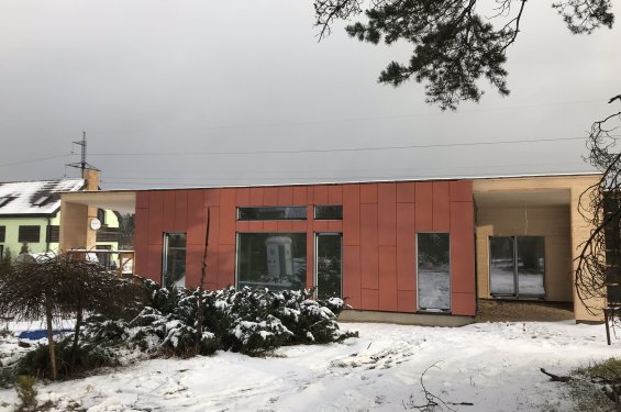 Koka karkasa māja Dreiliņos