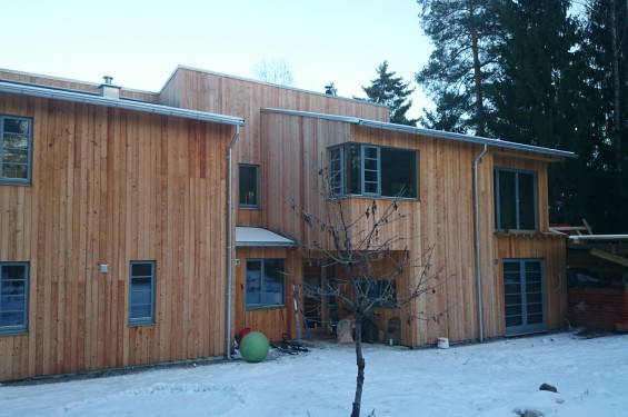 Koka karkasa māja Oslo